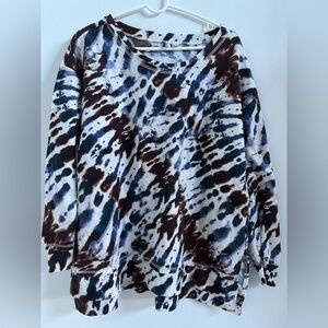 CATO size 18/20, Multicolor Tie-Dye Sweatshirt